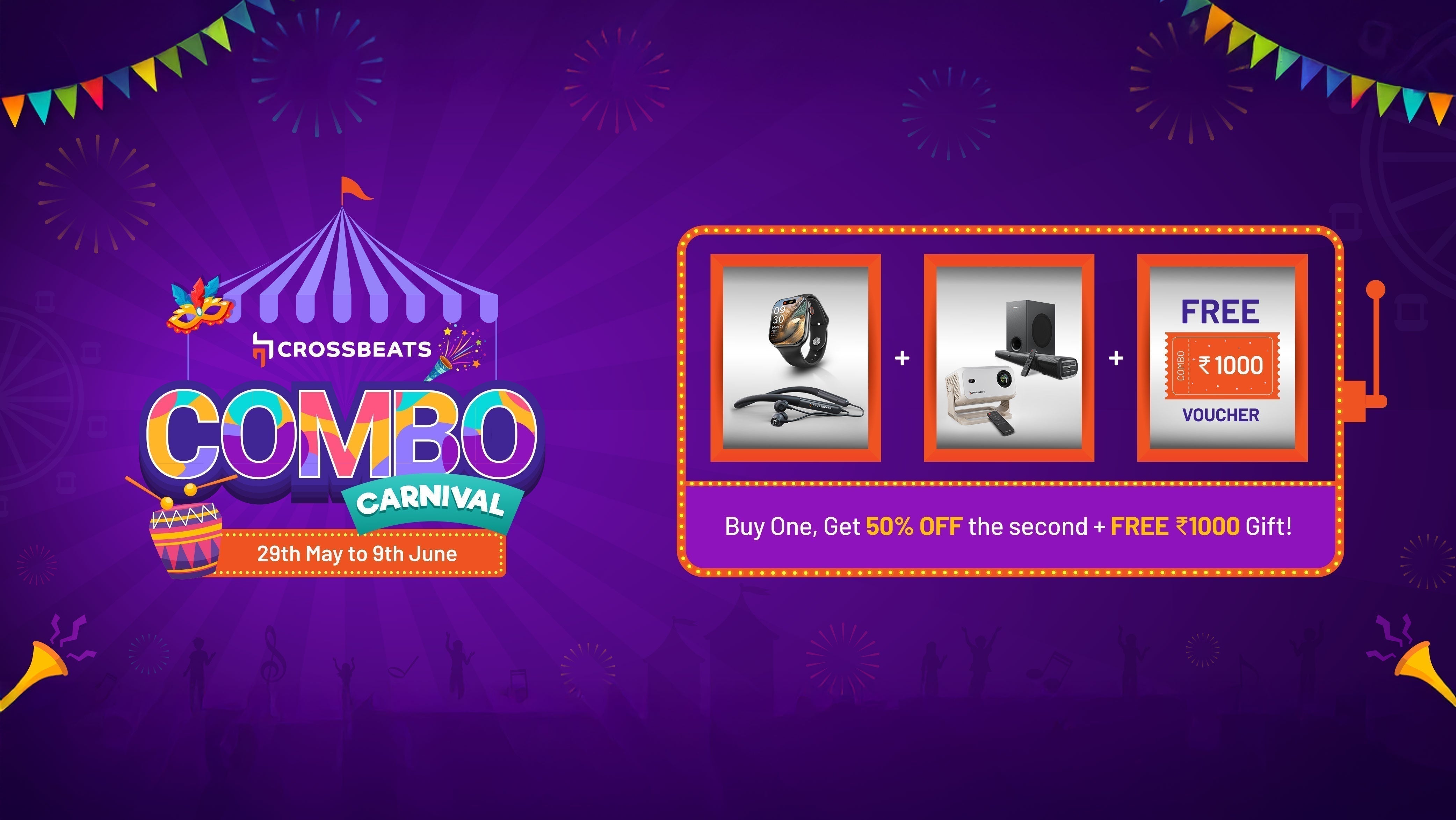 Crossbeats Combo Carnival Sale: What to Expect?
