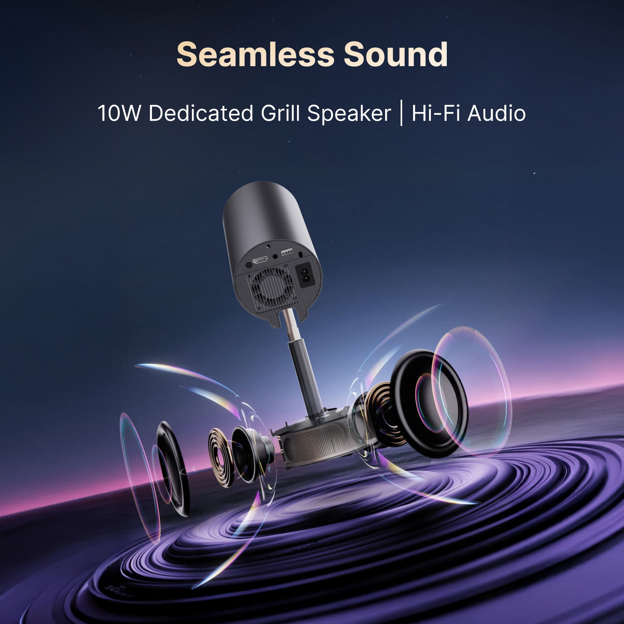 Lumex Pro Projector + Blaze B1000 Home Theater