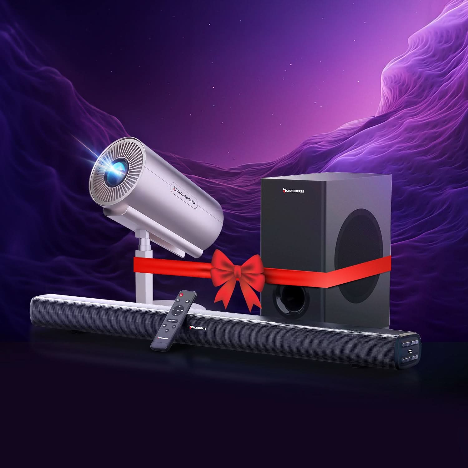 Lumex Projector + Blaze B600 MAX Home Theater