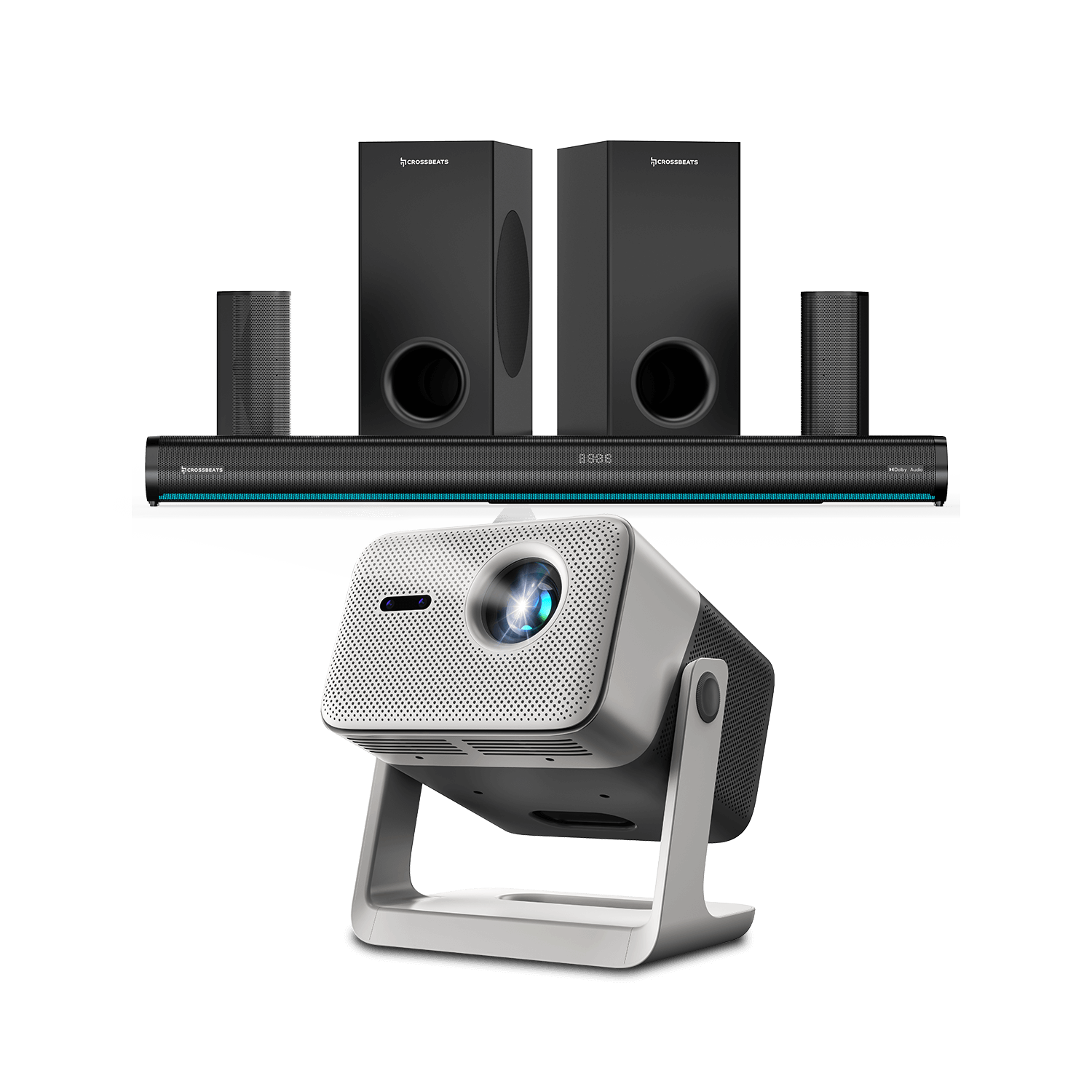 LumeX Vista + Blaze B2000 5.2 Home Theatre (Combo)