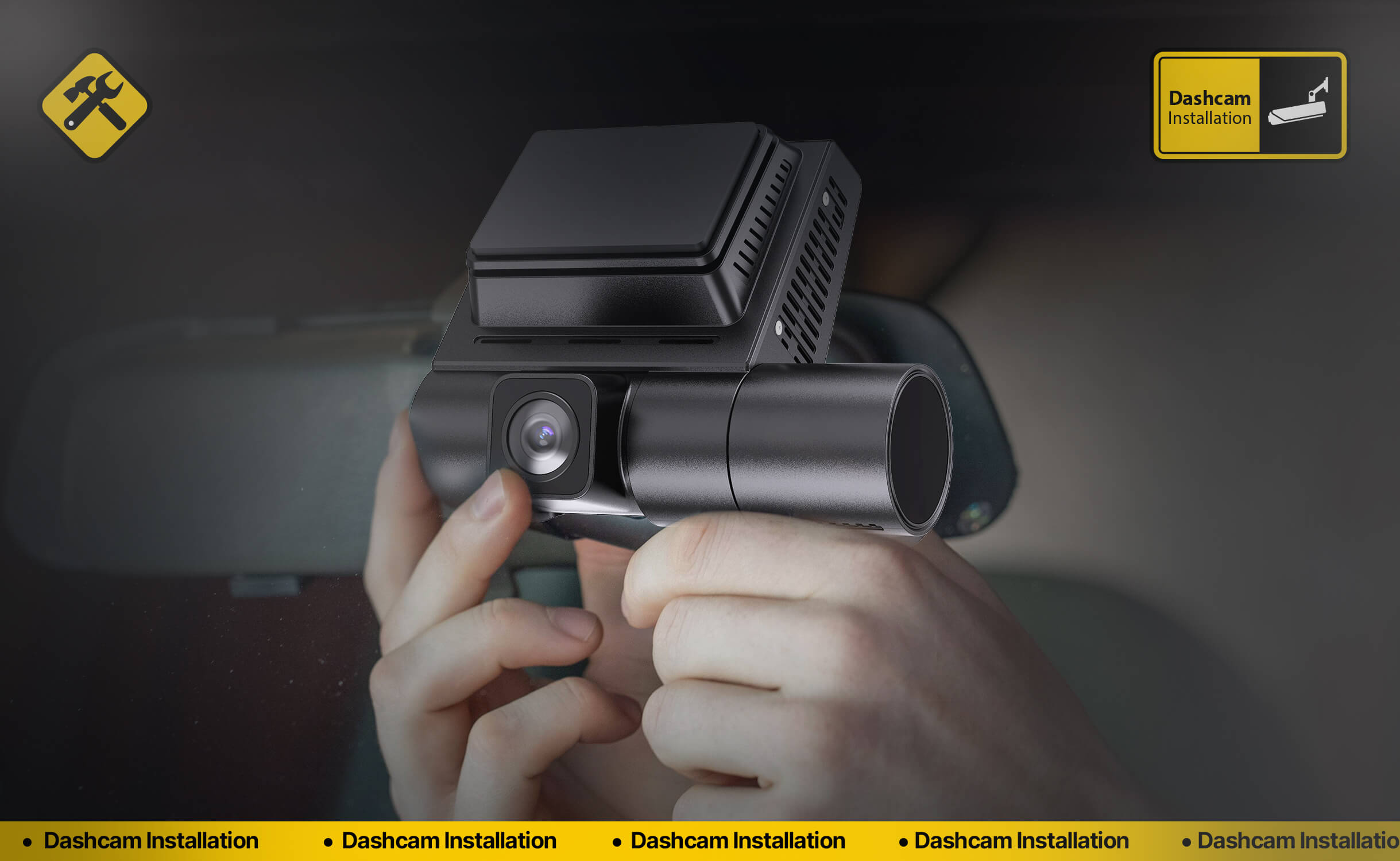 RoadEye DC04 Dashcam Installation