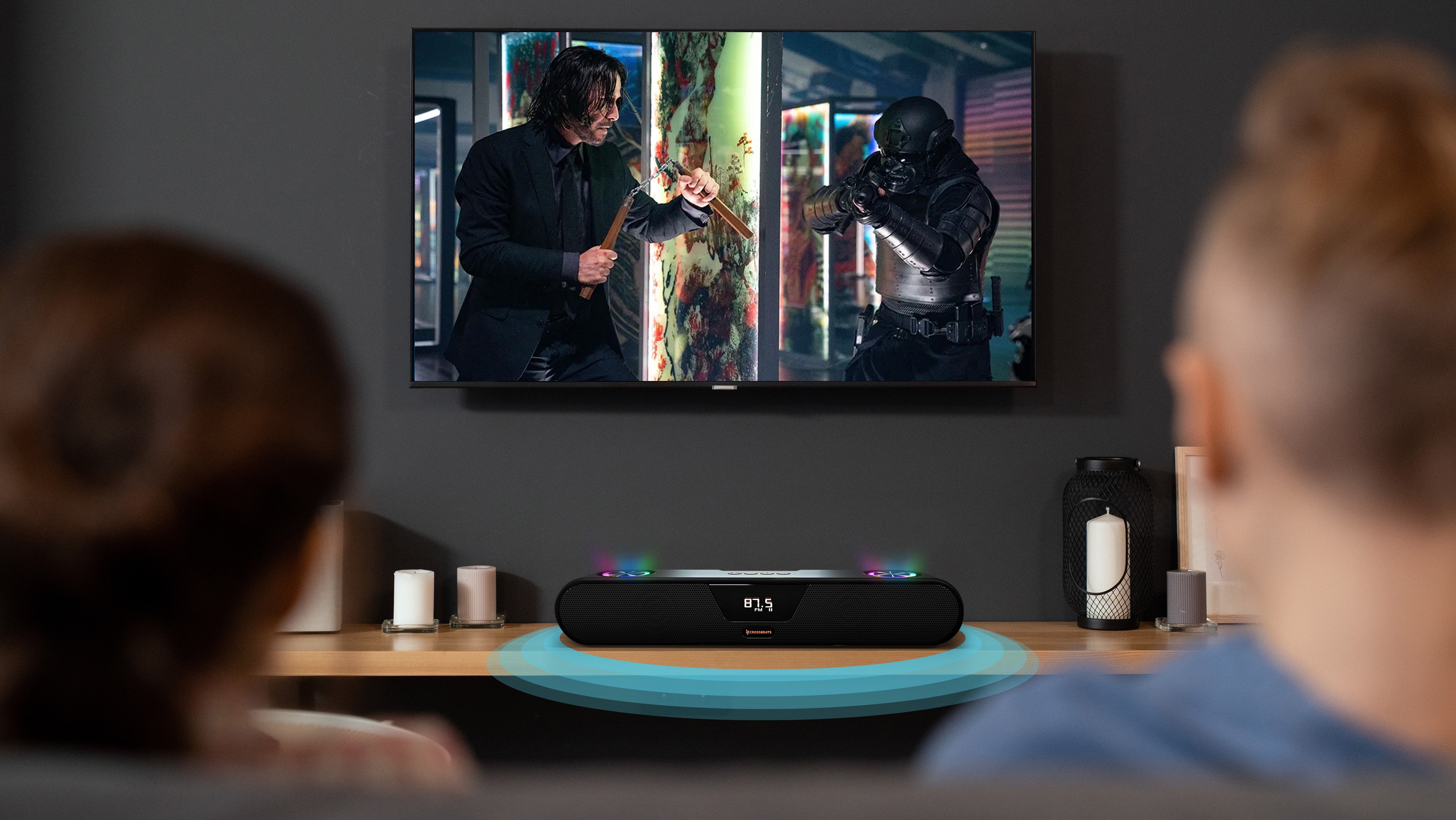 What are the benefits of having a soundbar at home?