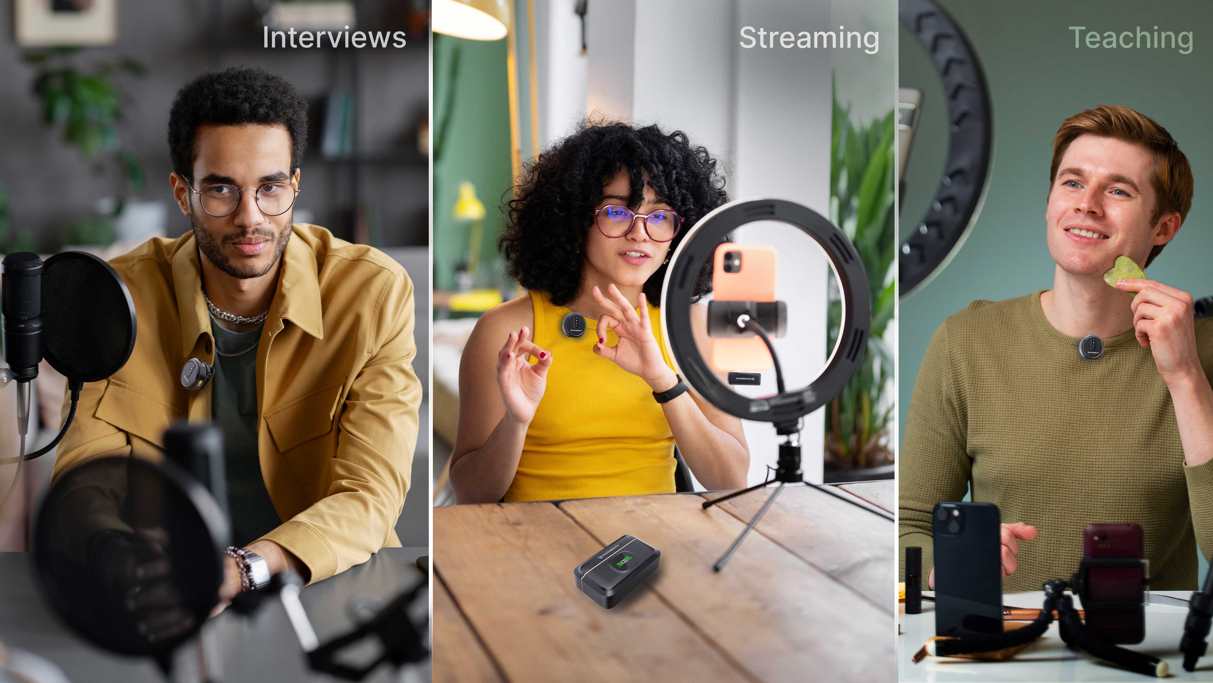 Wireless Collar Mics: Your New Best Friend for Interviews, Streaming, Teaching, and More