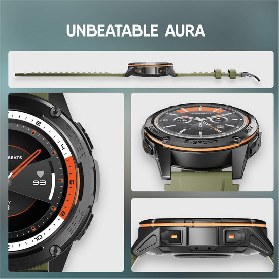 Armour Pro Smartwatch | Rugged AMOLED, GPS & 5ATM – Crossbeats