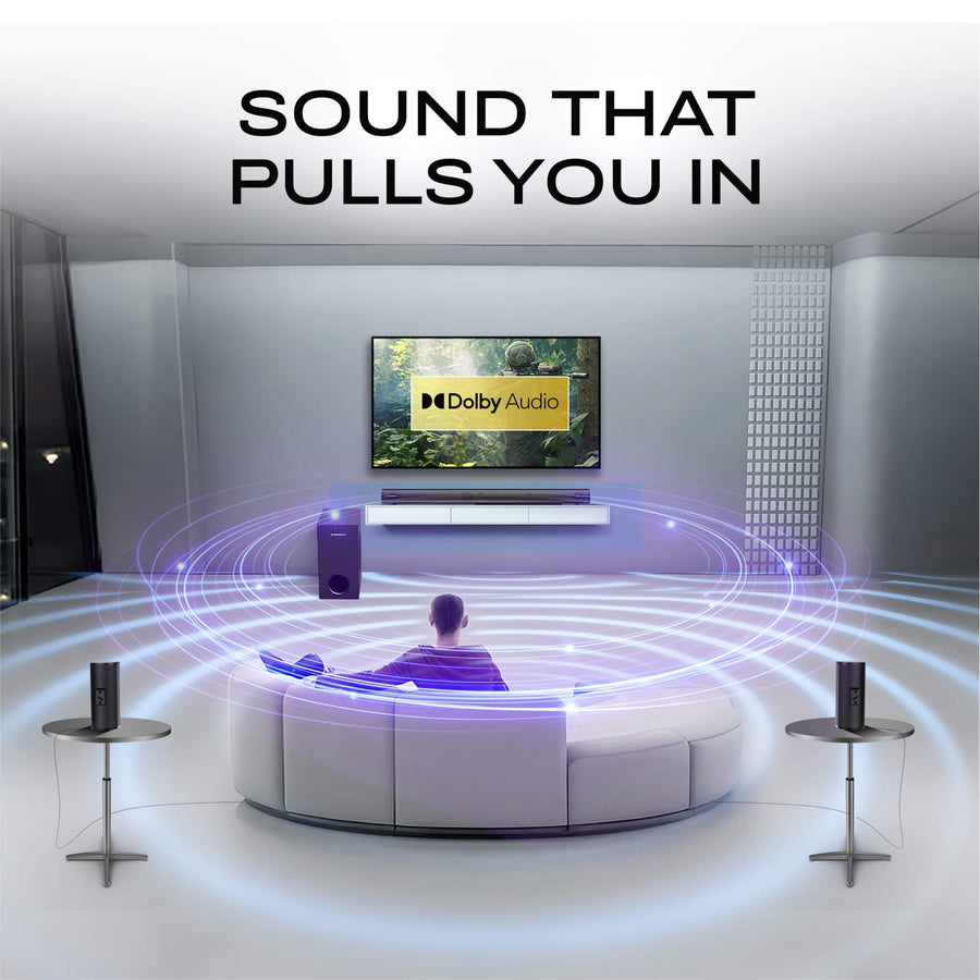 Crossbeats Blaze B1100 5.1 Dolby Home Theatre Soundbar sound bar price comparison image - view 4