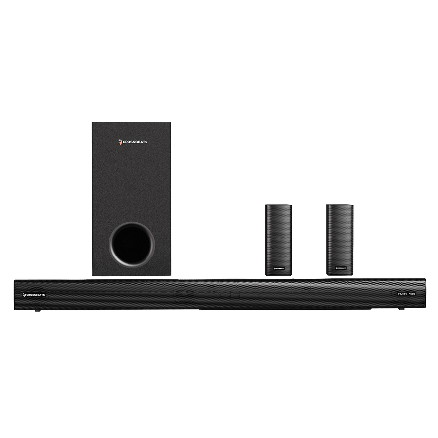 Crossbeats Blaze B1100 5.1 Dolby Home Theatre Soundbar sound bar price comparison image - view 2