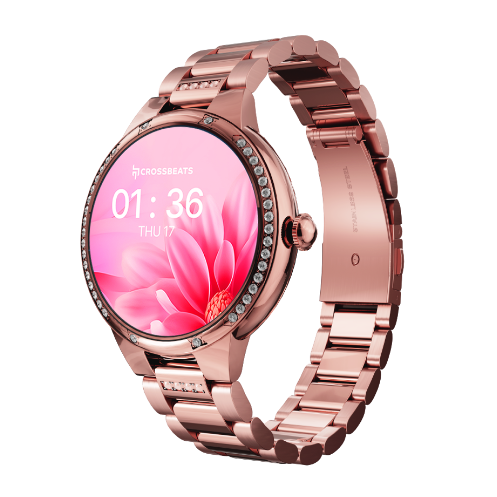 Diva: Round AMOLED smartwatch for women 1