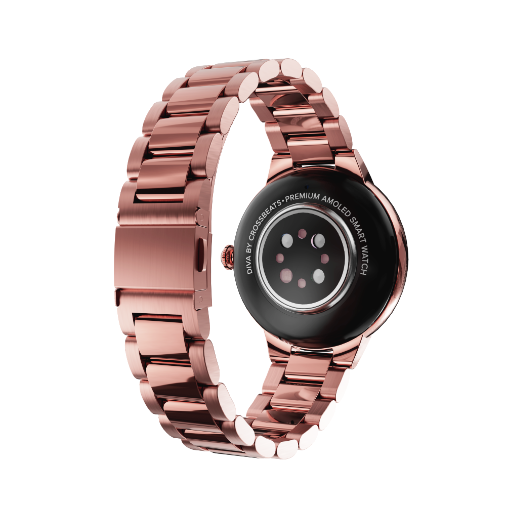 Diva: Round AMOLED smartwatch for women 4