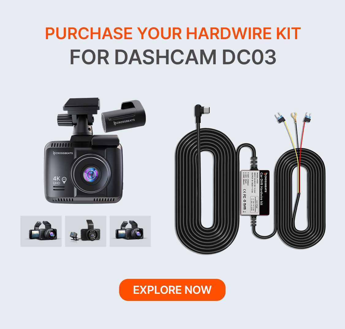 RoadEye DC03 | 4K Car Dash Camera | Super Night Vision – Crossbeats