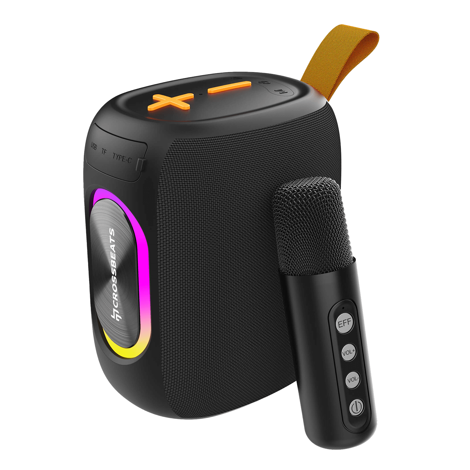 Jam Box Bluetooth Speaker | 20W Sound, TWS Pairing & Karaoke Mode