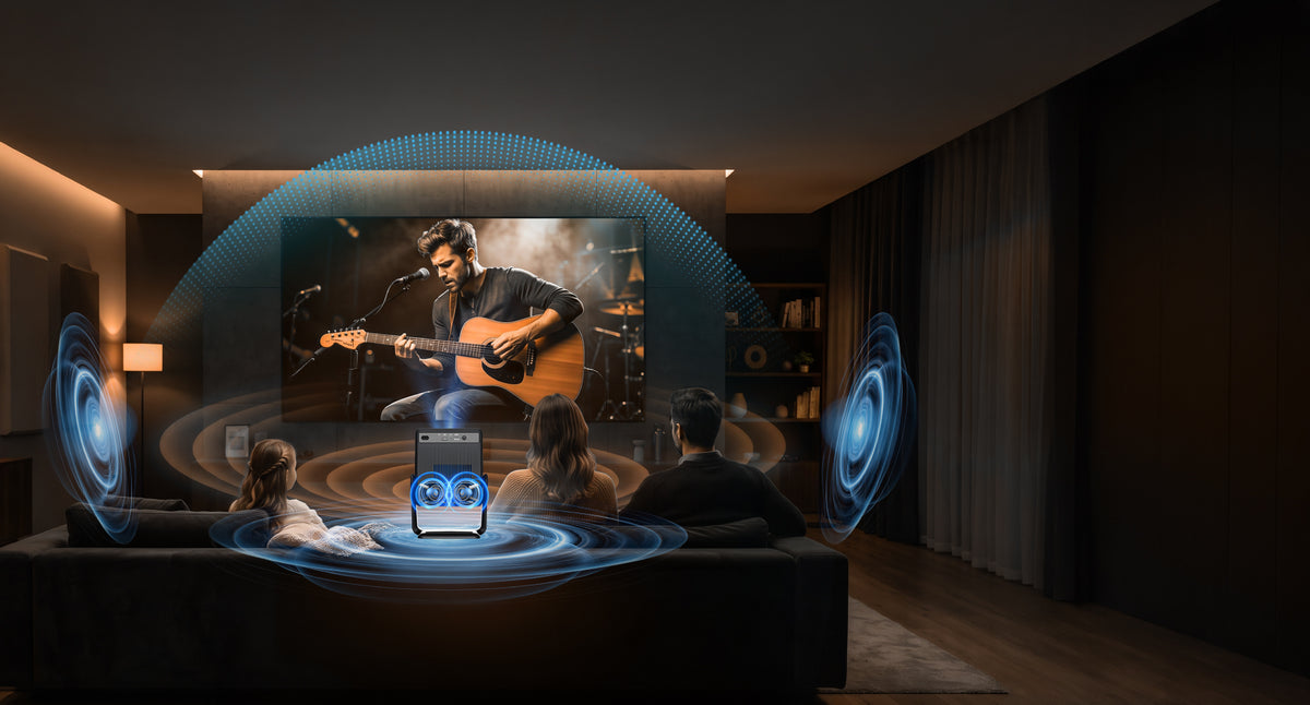 Sound that Matches
The Screen.