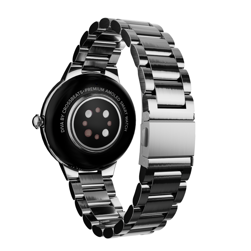 Diva: Round AMOLED smartwatch for women 9