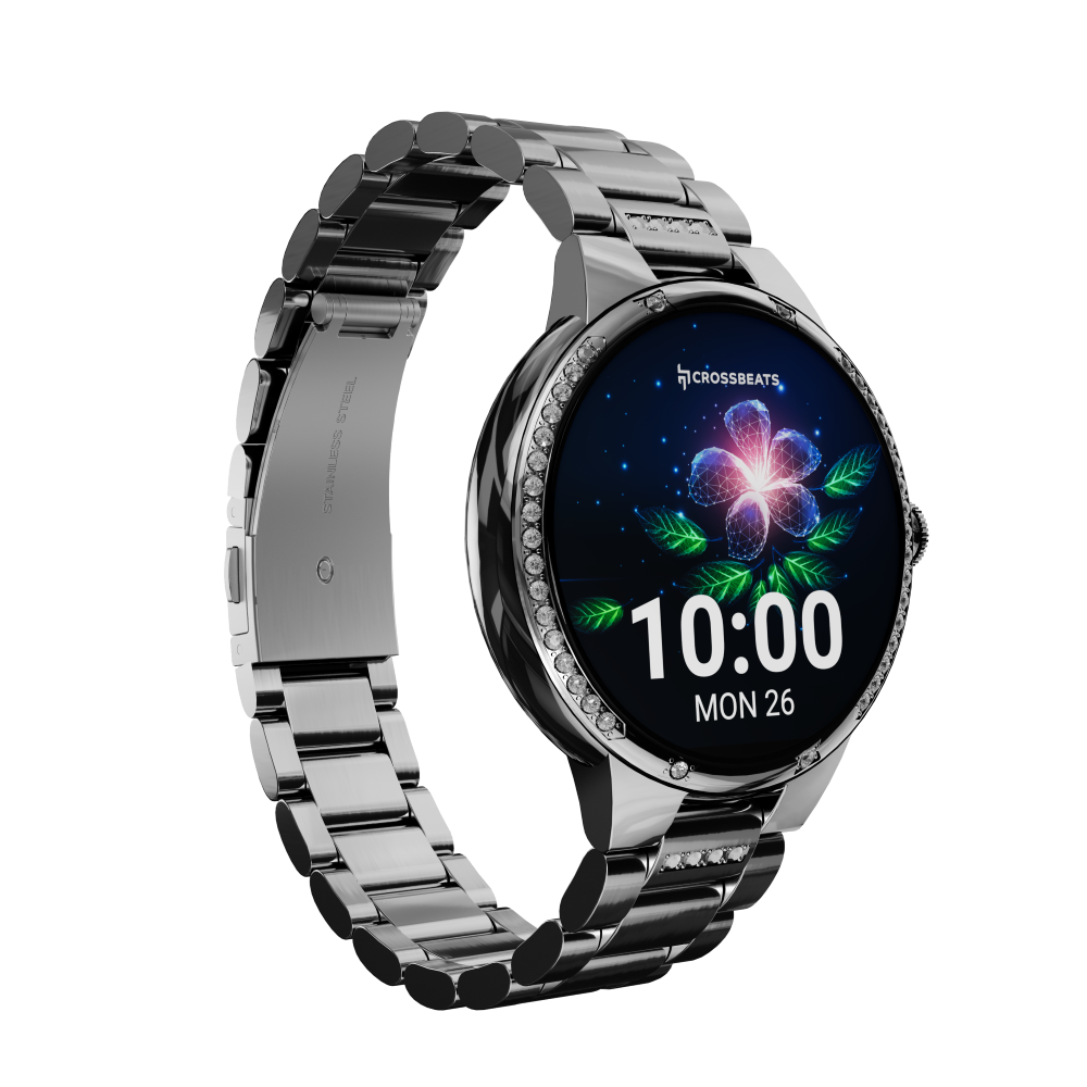 Diva: Round AMOLED smartwatch for women 10