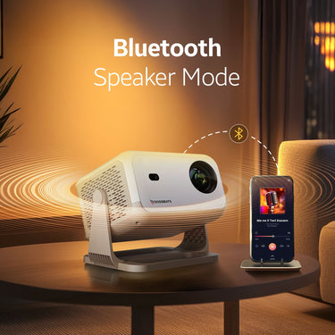 Crossbeats Lumex Cine Smart Home Projector 4k Ultra HD for Room|Office