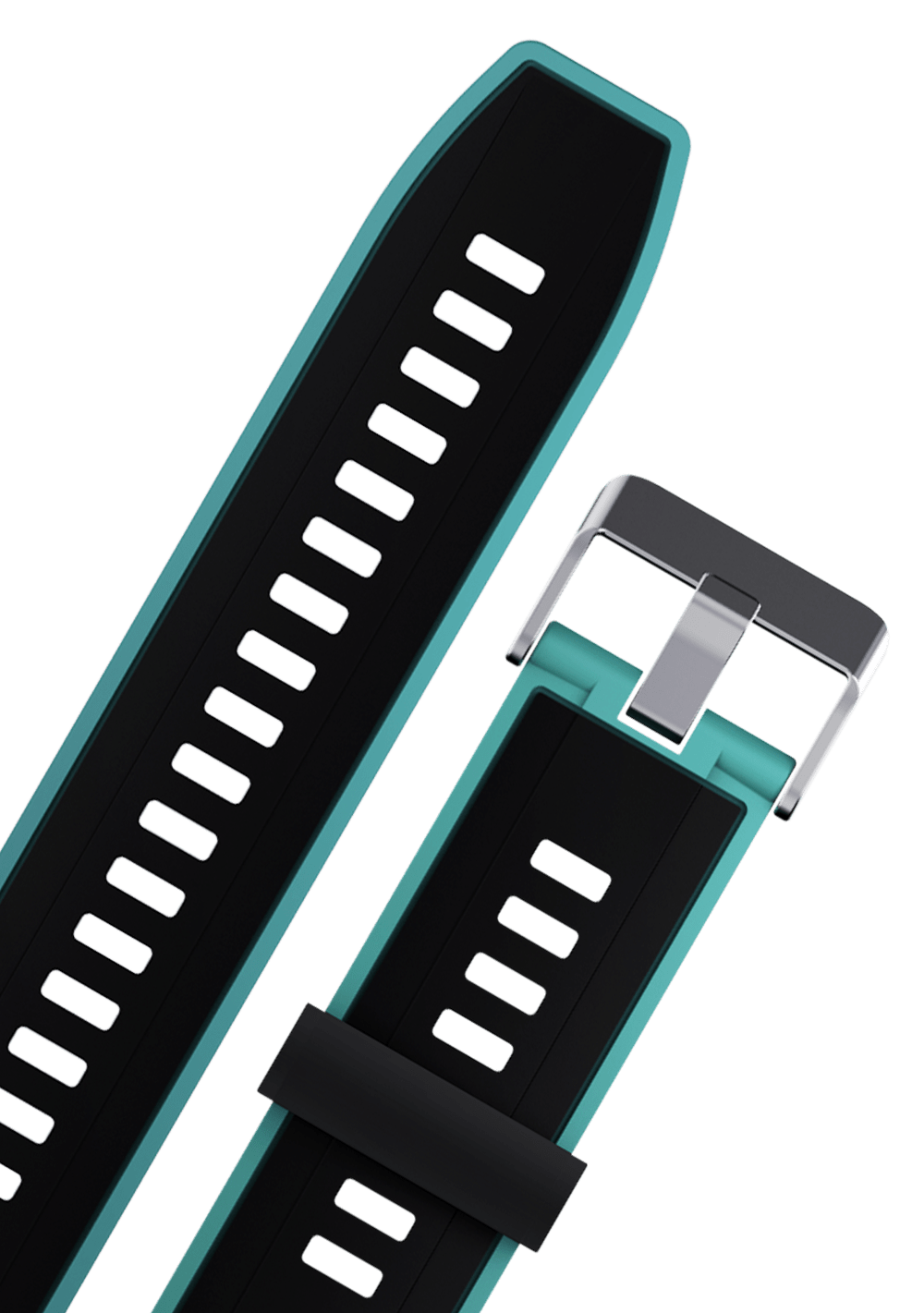 Dual Tone Silicon Strap (22 mm)